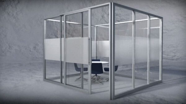 Conference Room - Extruded aluminum with inset panels