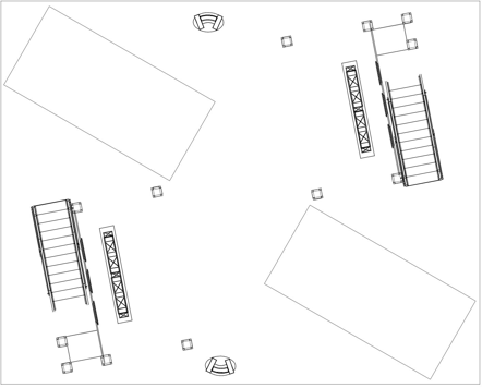 40x50 Double Deck Lift Hauling (1st Floor Floorplan)