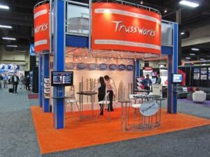 20X20 trade show booth