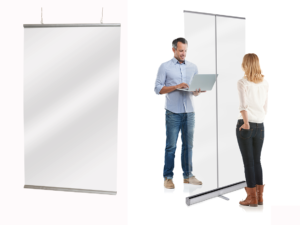 Free Standing Hygiene Barrier for COVID-19