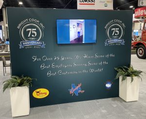 Graphic Walls with TVs